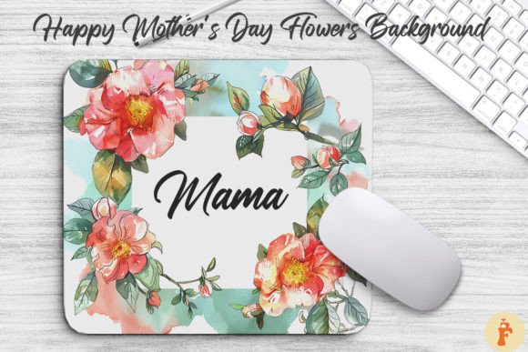 Happy Mother's Day Flowers Background