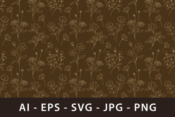 Outline Floral Pattern Review