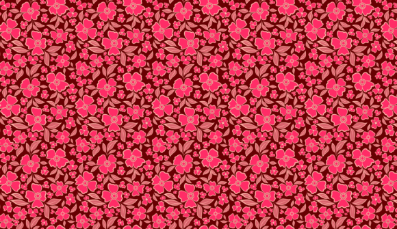 Red Flowers Pattern Review