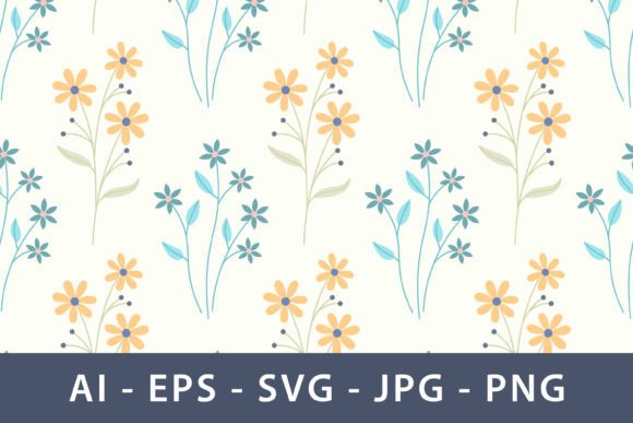 Seamless Pattern Flowers